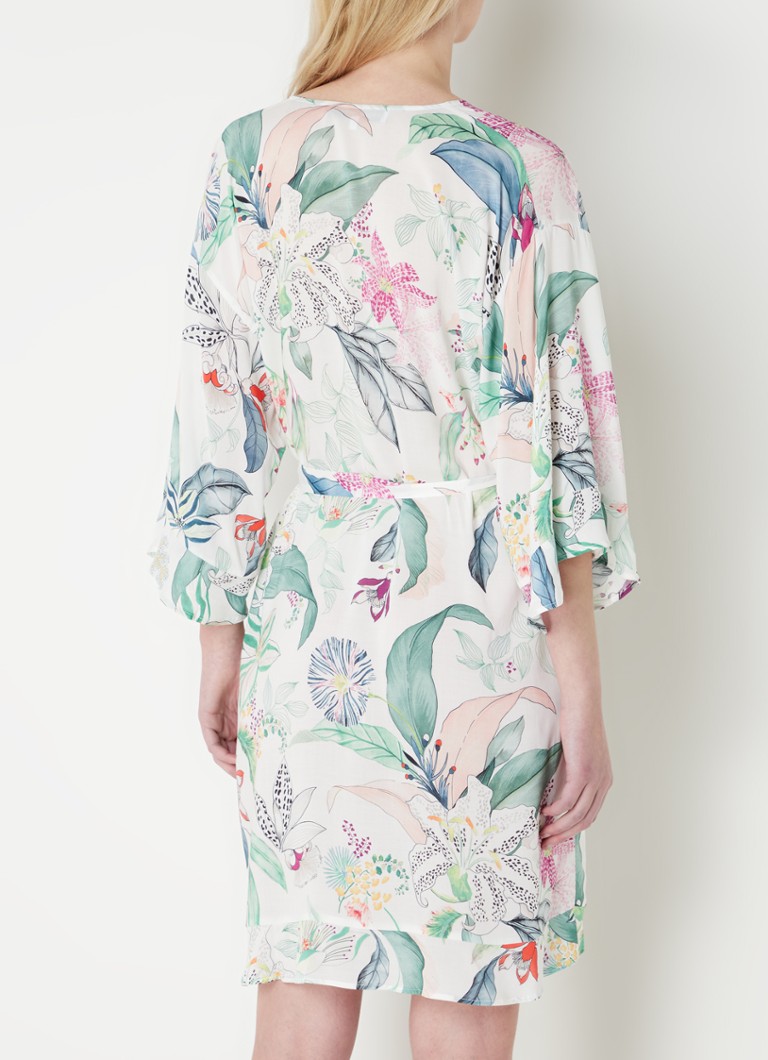 Laurence Tavernier Bahamas kimono med blomstertrykk