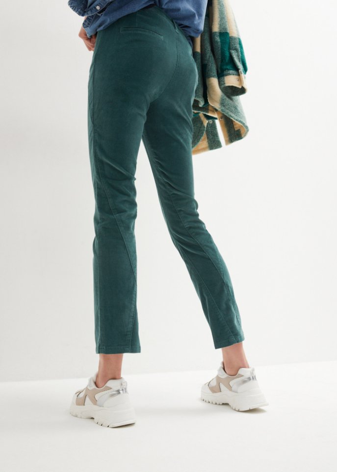 Stretch-Cordhose mit Bequembund
