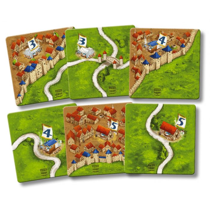 Carcassonne Mini-Erweiterung - Die Bader (DEU/ENG)
