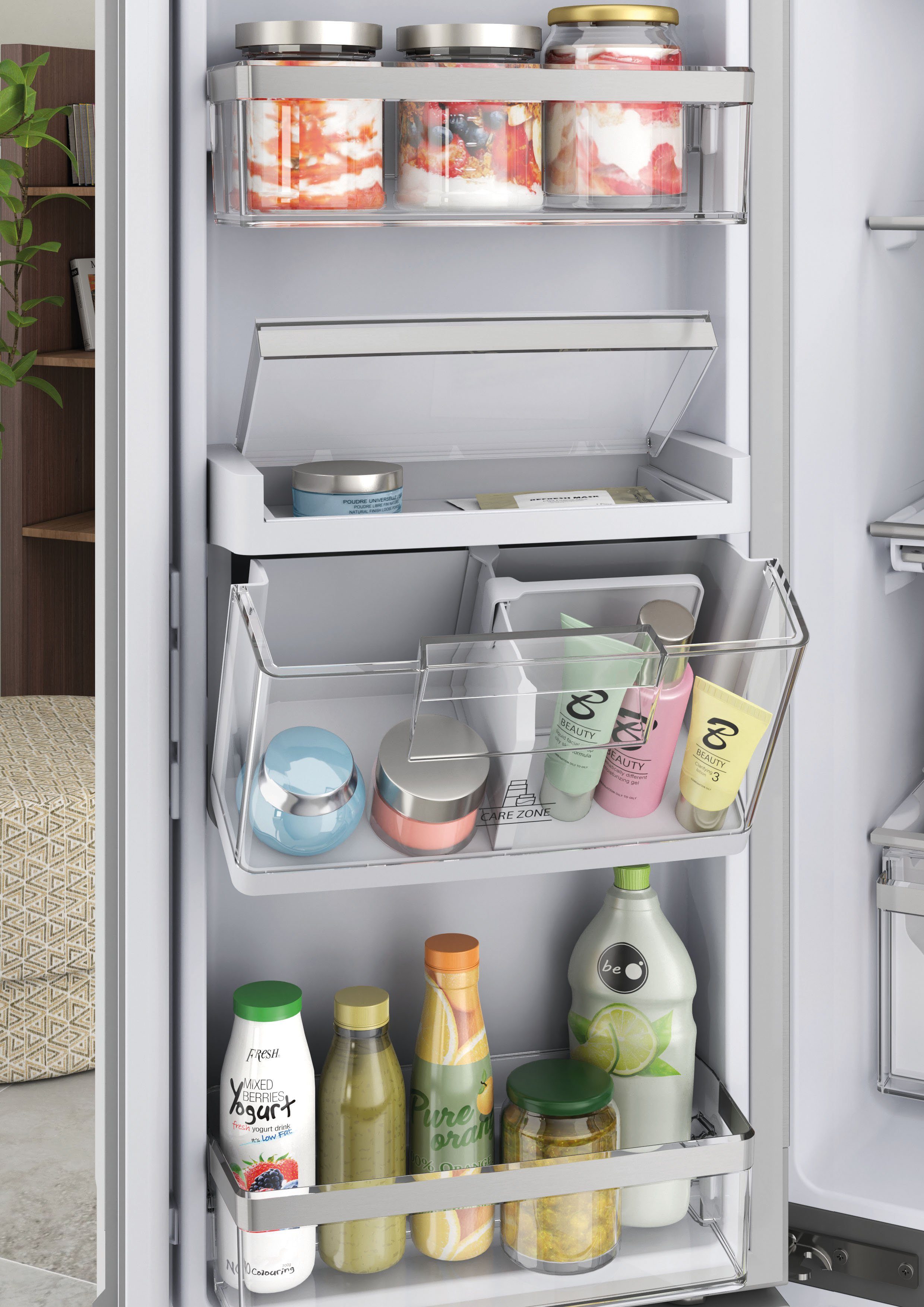BAUKNECHT Multi Door BQ9 U2L, 187,4 cm hoch, 90,9 cm breit