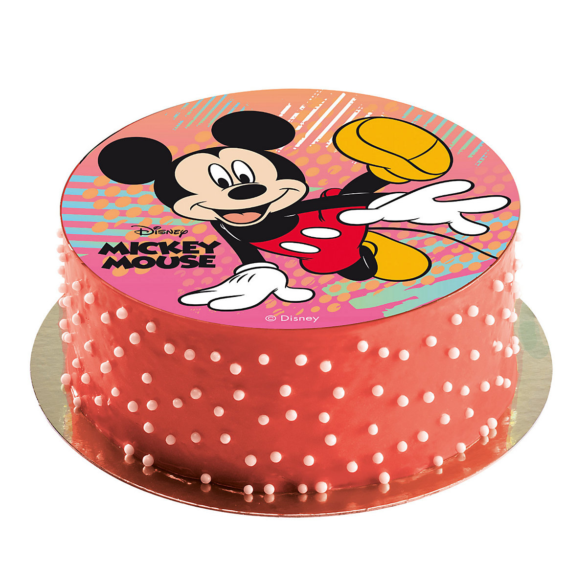 Essbare Tortenaufleger   Mickey Mouse 20cm