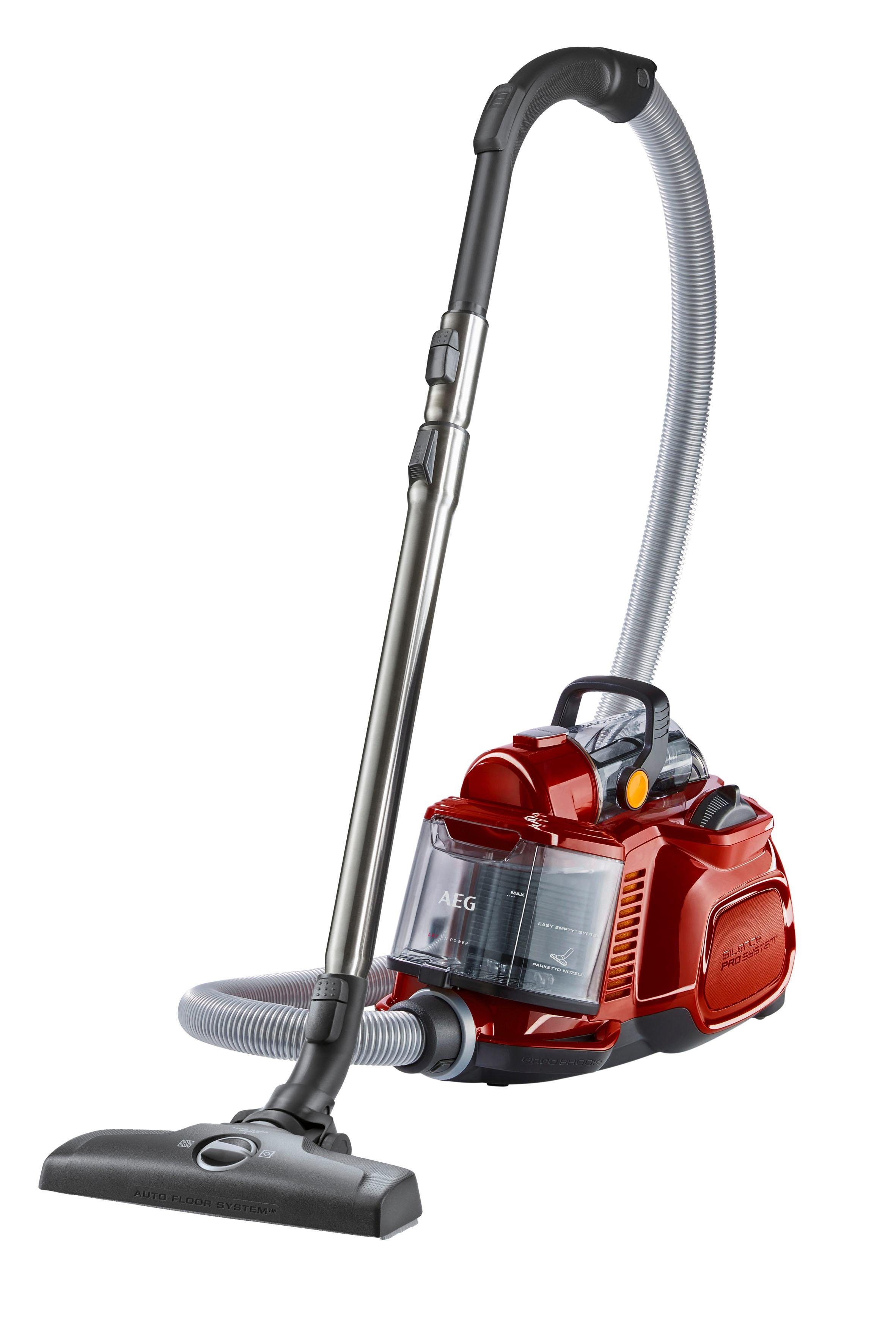 AEG Bodenstaubsauger LX7-2-CR-A, 750 W, beutellos, ideal für Haustierbesitzer, inkl. Spezialdüsen Set, 9 m Aktionsradius