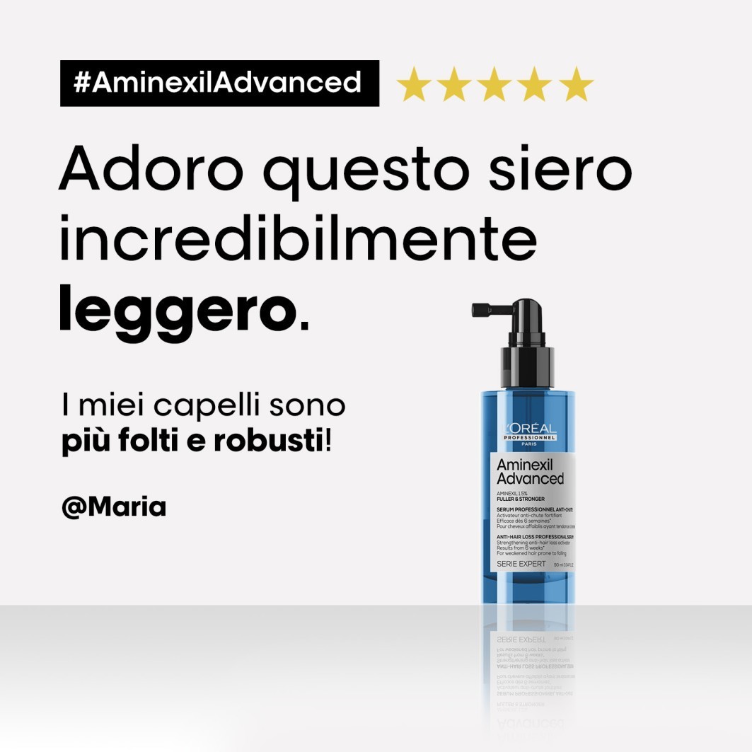 Aminexil Advanced Anti Hair-loss activator Serum