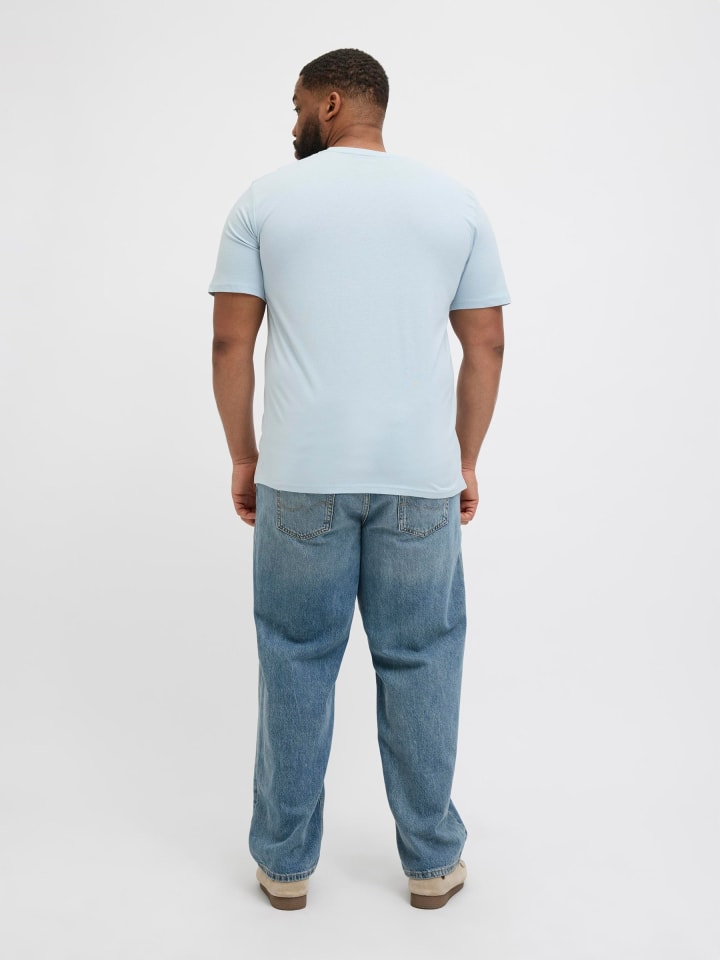 JACK & JONES PLUS T-shirt in Skyway günstig kaufen