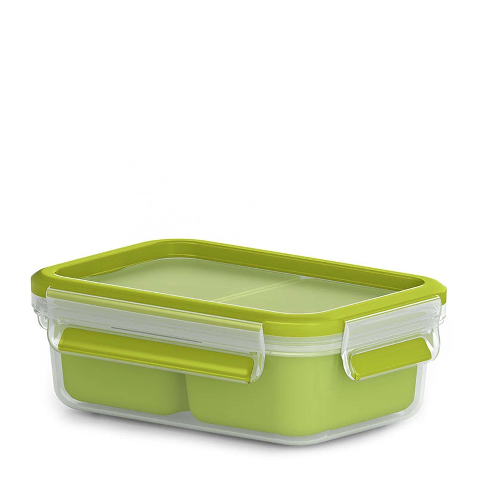 Emsa Frischhaltedose Snackbox mit 2 Einsätzen Clip Go, Kunststoff, (3-tlg)