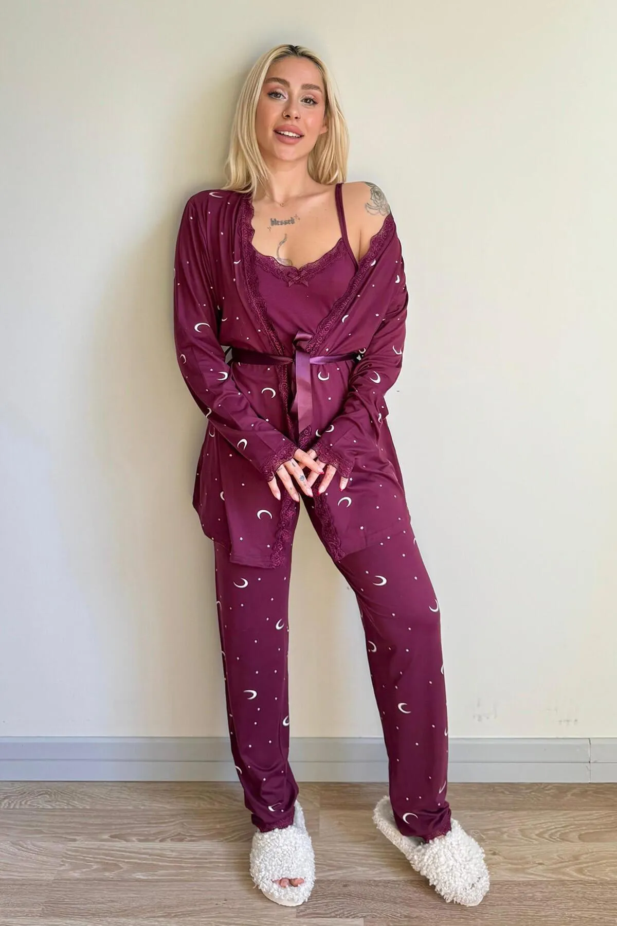 Pijamaevi  Pyjama set - Lila - Stern