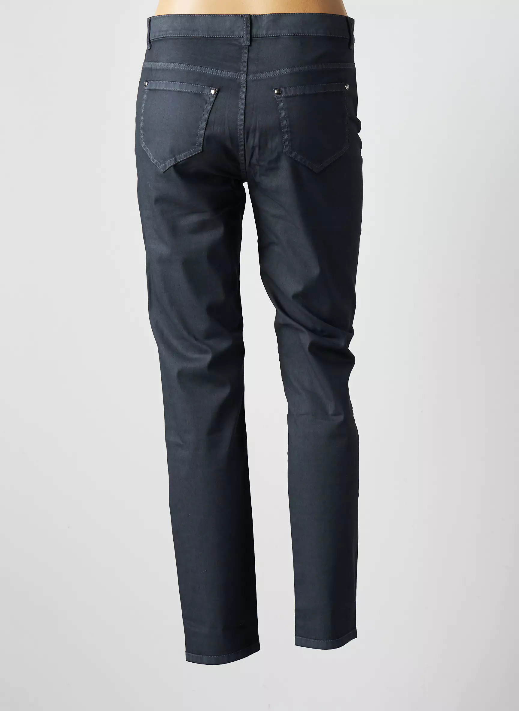 Faber Pantalons Slim Femme couleur gris