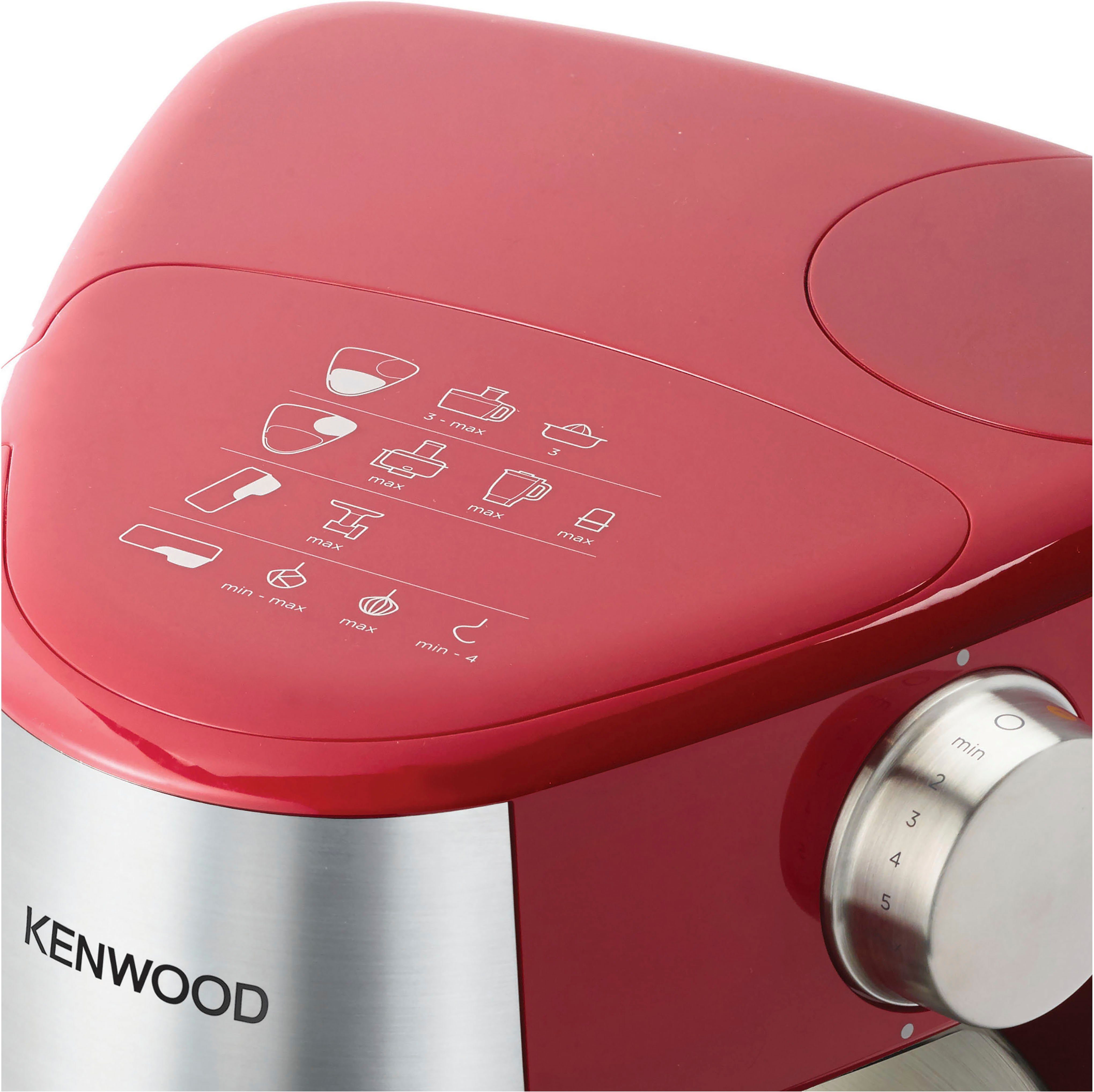 KENWOOD Küchenmaschine Prospero+ KHC29.P0RD, 1000 W, 4,3 l Schüssel