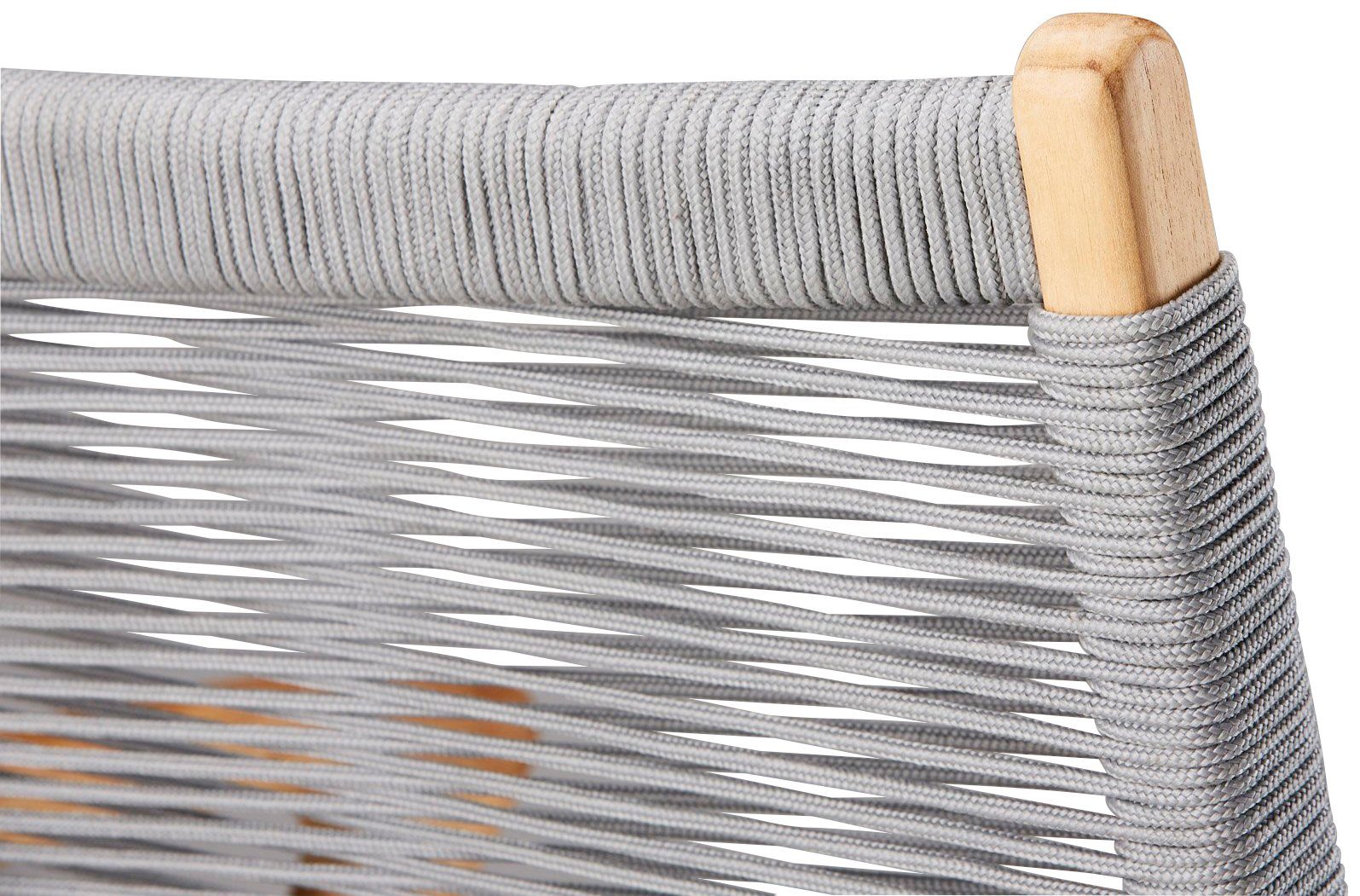 Best Gartensessel Agadir (1-St), Teakholz, grau