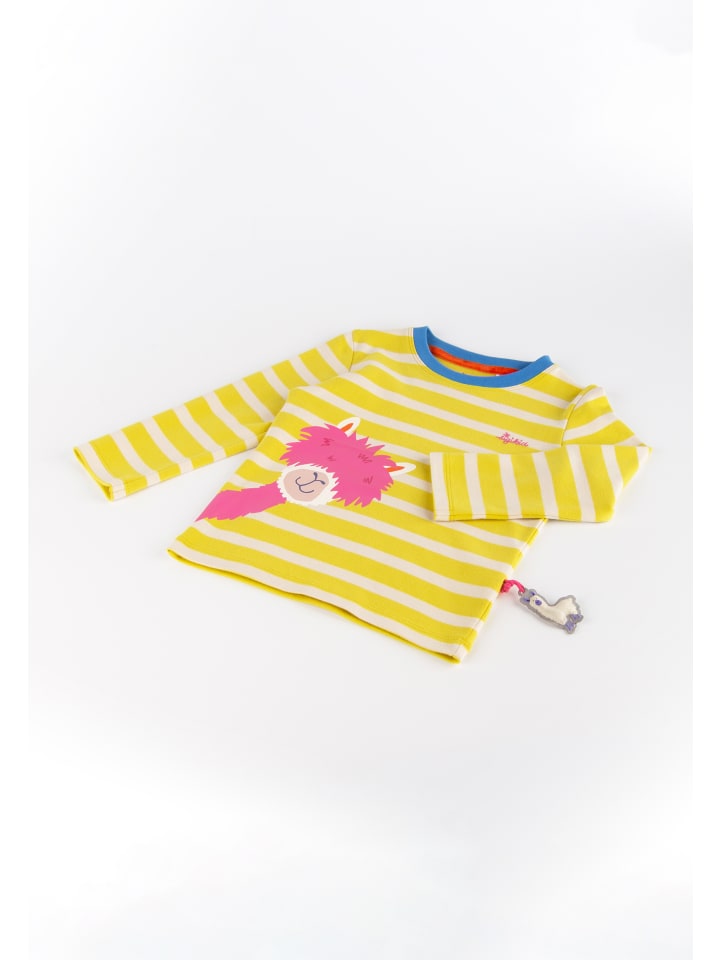 Sigikid Langarmshirt crazy lama in gelb günstig kaufen