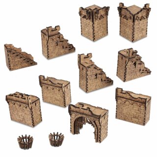 Savage Domain: Ruined Castle Walls