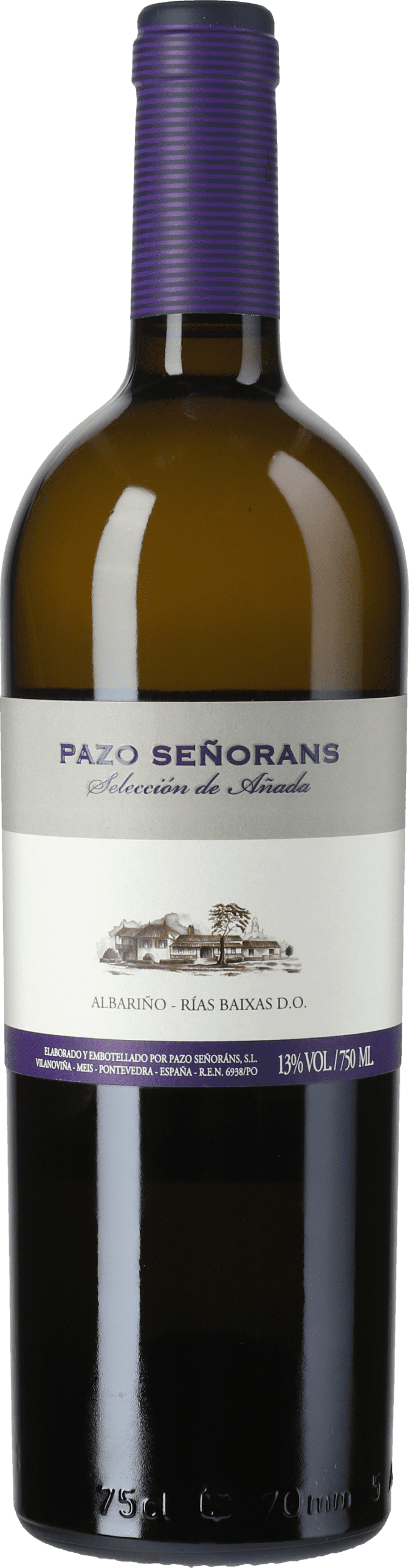 Bodegas Pazo de Senorans: Pazo de Senorans Blanco Seleccion Anada Albarino 2014