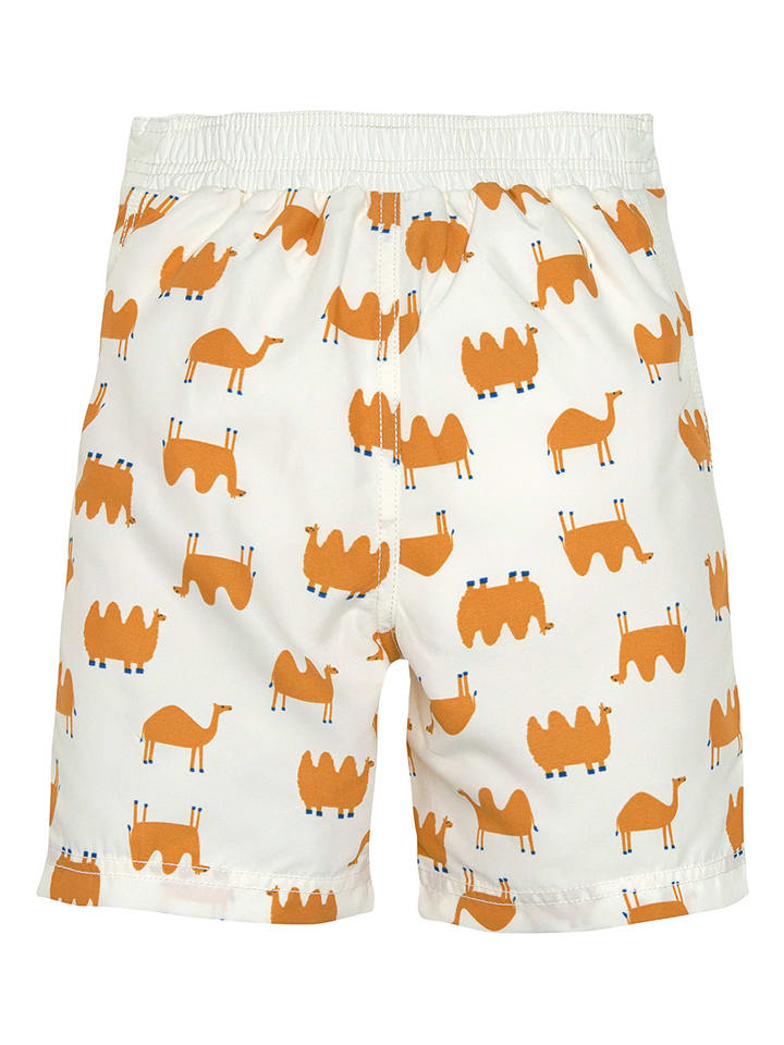 Lässig Badeshorts in Creme günstig kaufen