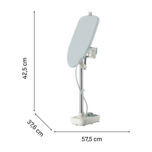 Aparat de călcat cu abur pentru haine Calor QT1214C0 Ixeo 2 în 1 – Smart Board