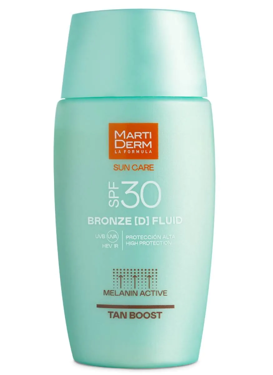 Martiderm Sonnenschutz Bronze D Fluid Ochronny LSF 30 50 ml