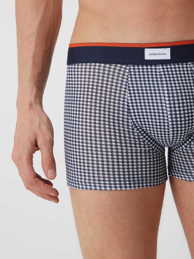 Trunks mit Stretch-Anteil im 3er-Pack in marineblau