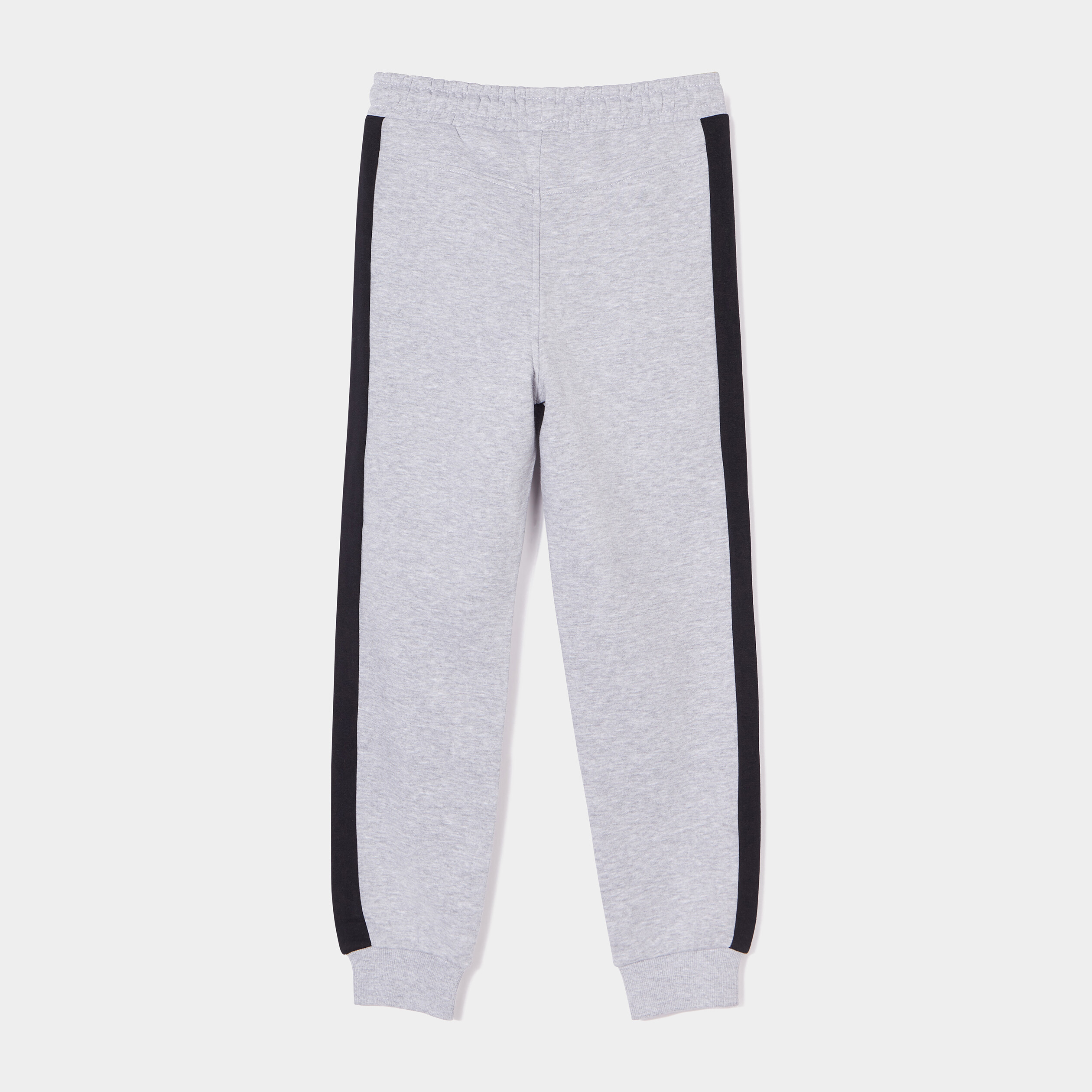 Pantalon jogging molleton gris clair garçon | La Halle