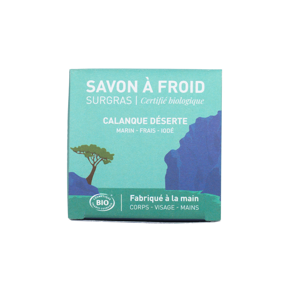 atelier populaire Calanque Déserte | Savon à froid surgras certifié BIO Savon