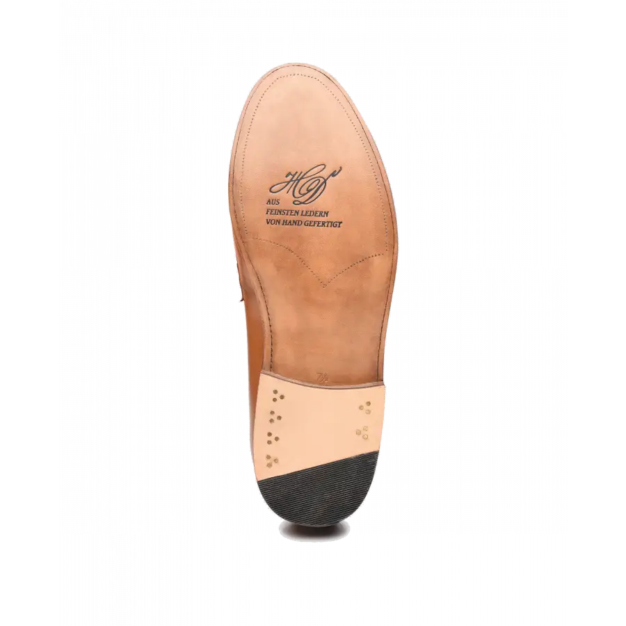 Heinrich Dinkelacker - Loafer WIEN PLAIN AC Kalbsleder - beige