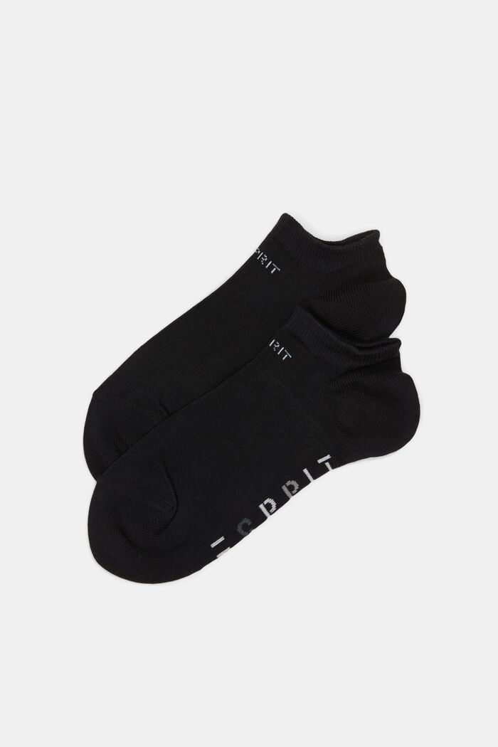 2er-Pack Sneakersocken mit Logo