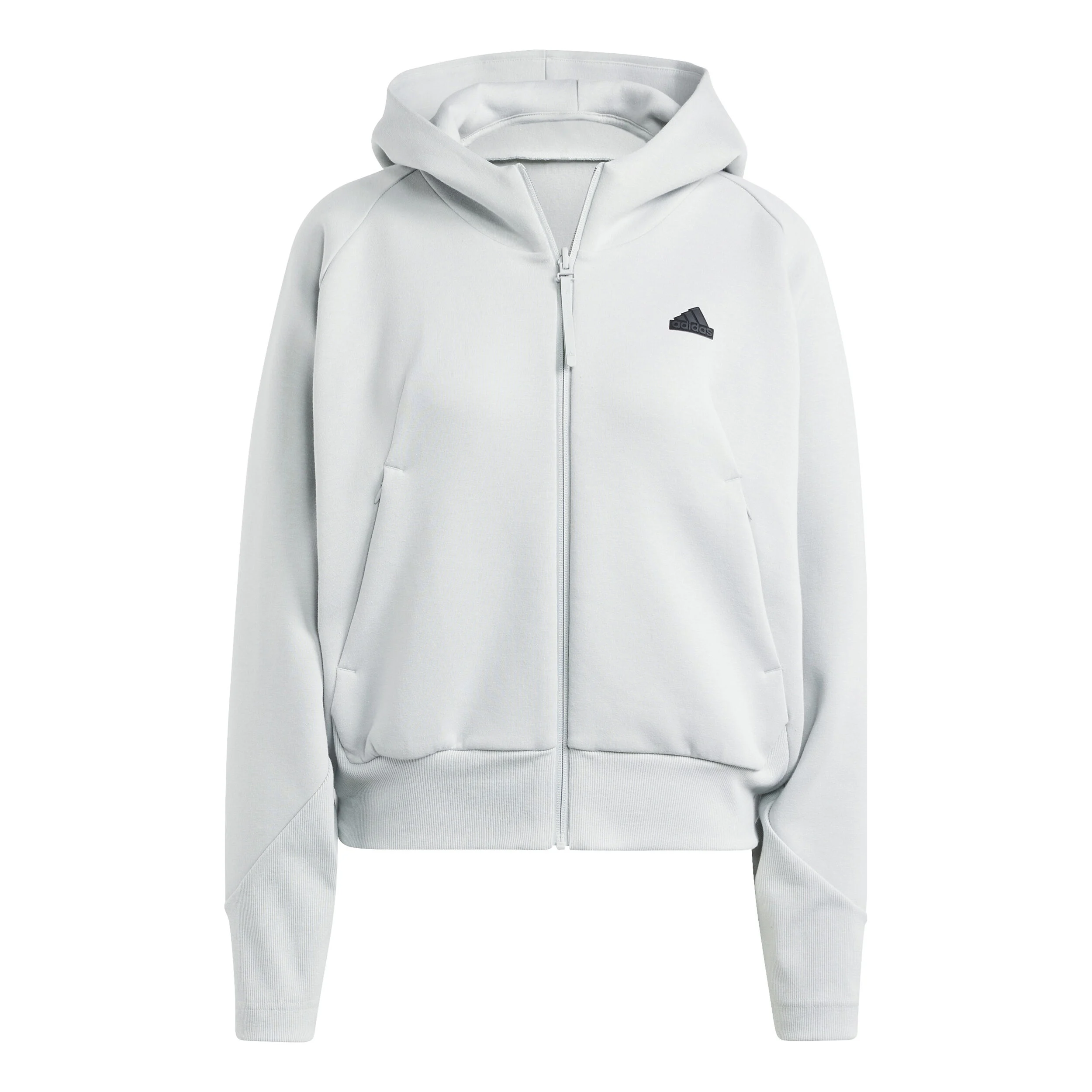 Z.N.E. Sweatjacke Damen - Silber, Grau