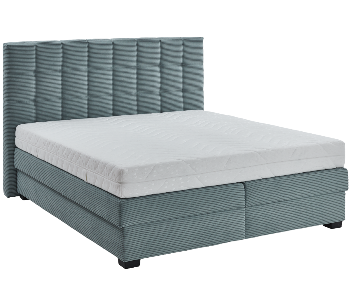 Oschmann Boxspringbett 21088 Blau 180 x 200 cm