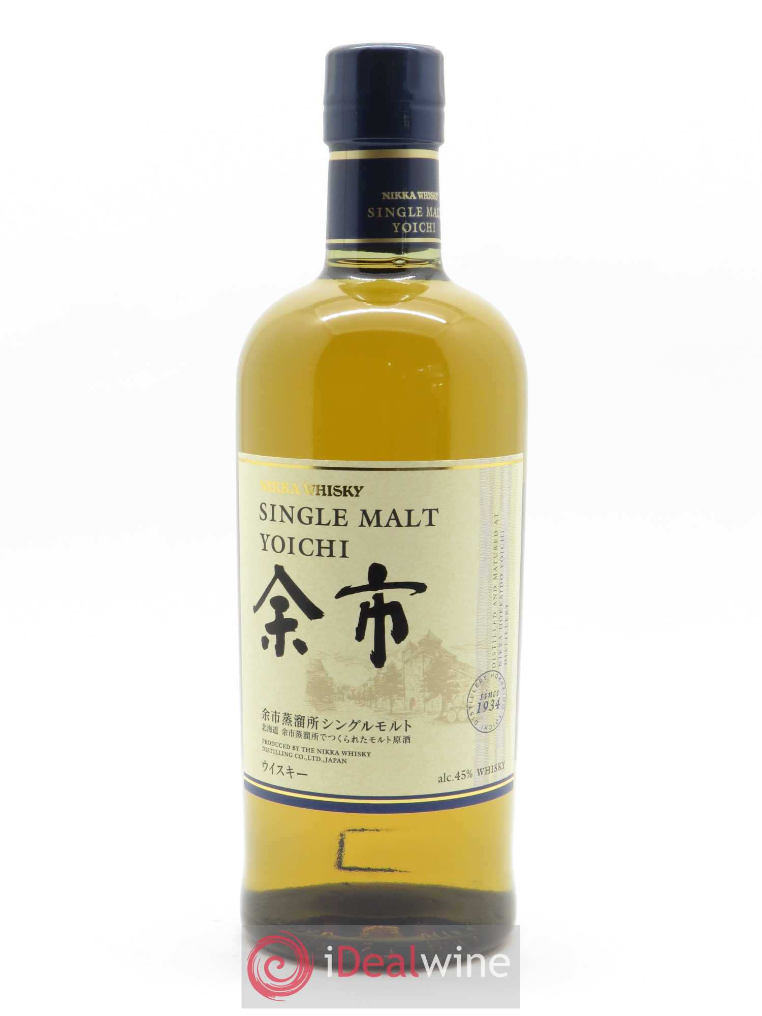Yoichi Of. Single Malt Nikka Whisky (70 cl)  - Lot de 1 Bouteille