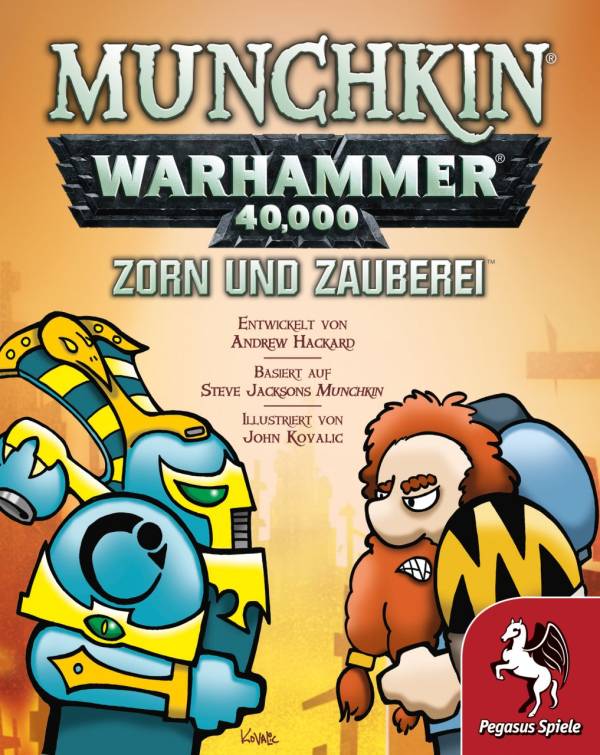 Munchkin Warhammer 40.000: Zorn und Zauberei (Erw.)
