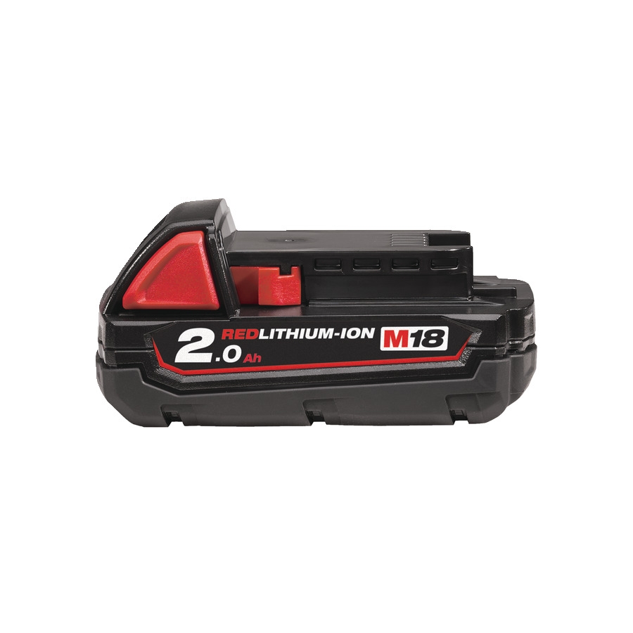 Milwaukee Tillbehör 4932430062 M18 B2 Batteri 18V 2.0Ah Li-ion