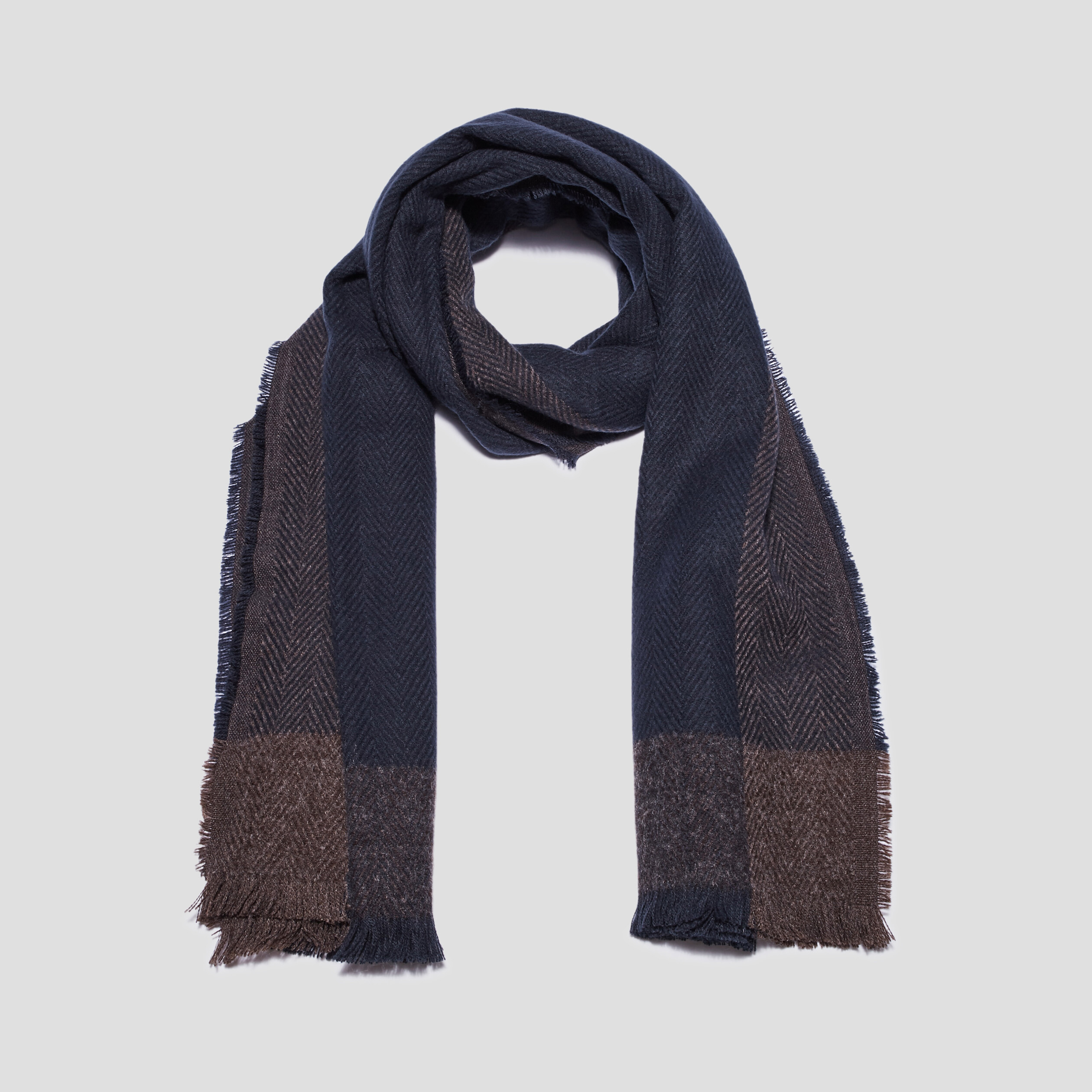 Écharpe bleu marine homme | La Halle