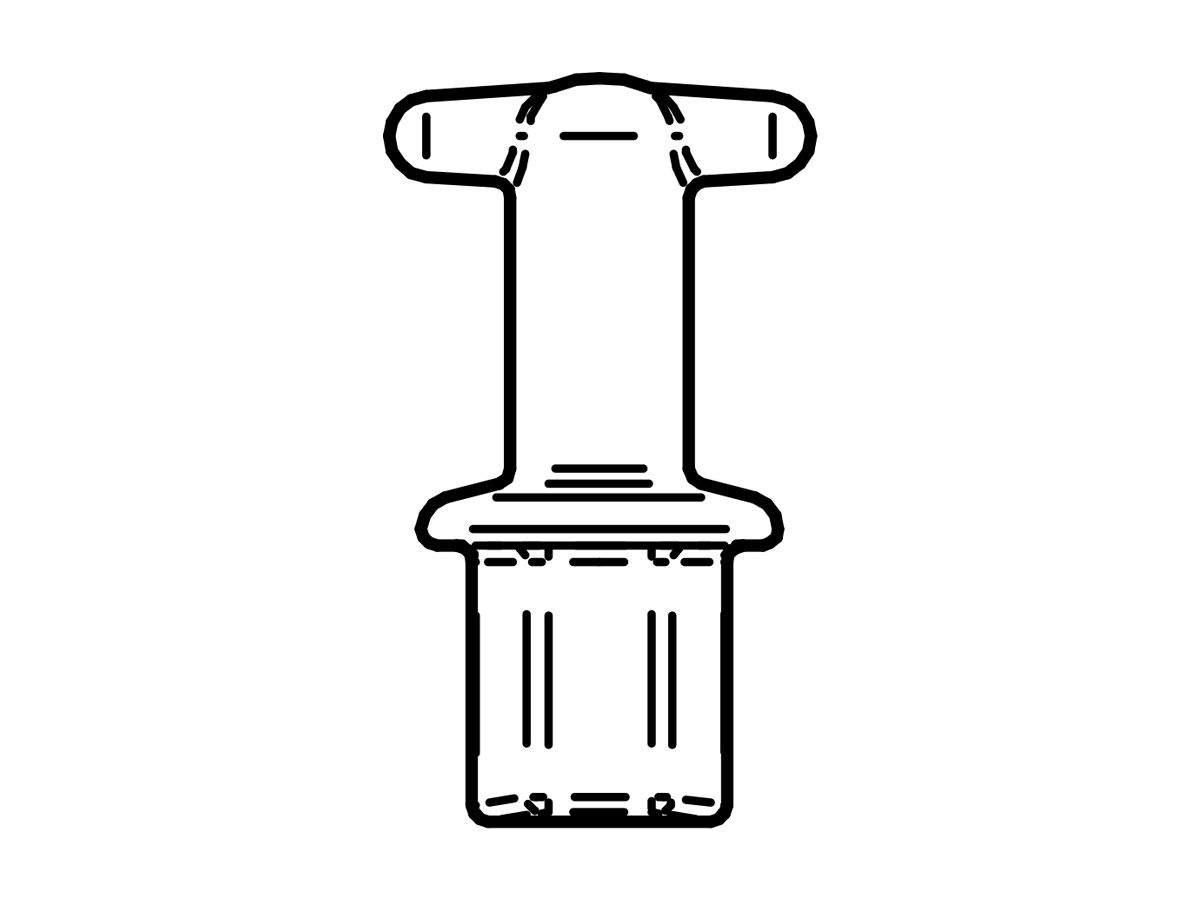 Thule Omnistor Oberstück Kurbel