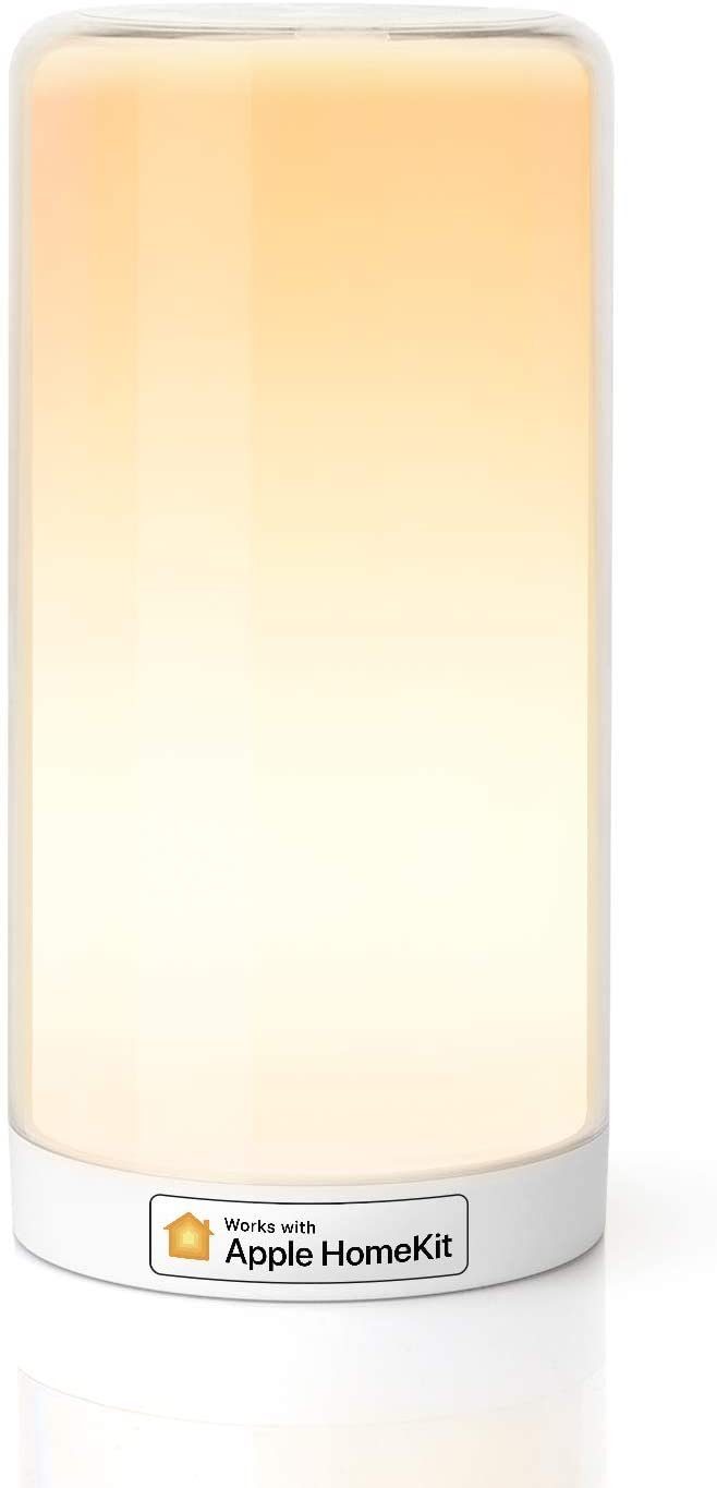 Meross Smarte LED-Leuchte Meross Smart Wi-Fi Ambient Light - smarte LED-Tischlampe, LED fest integriert, Tageslichtweiß, warmweiß, kaltweiß, bunt, 16 Mio. Farben, 2700-6500K dimmbares Weiß, Tischlampe, Tischleuchte, stellbar