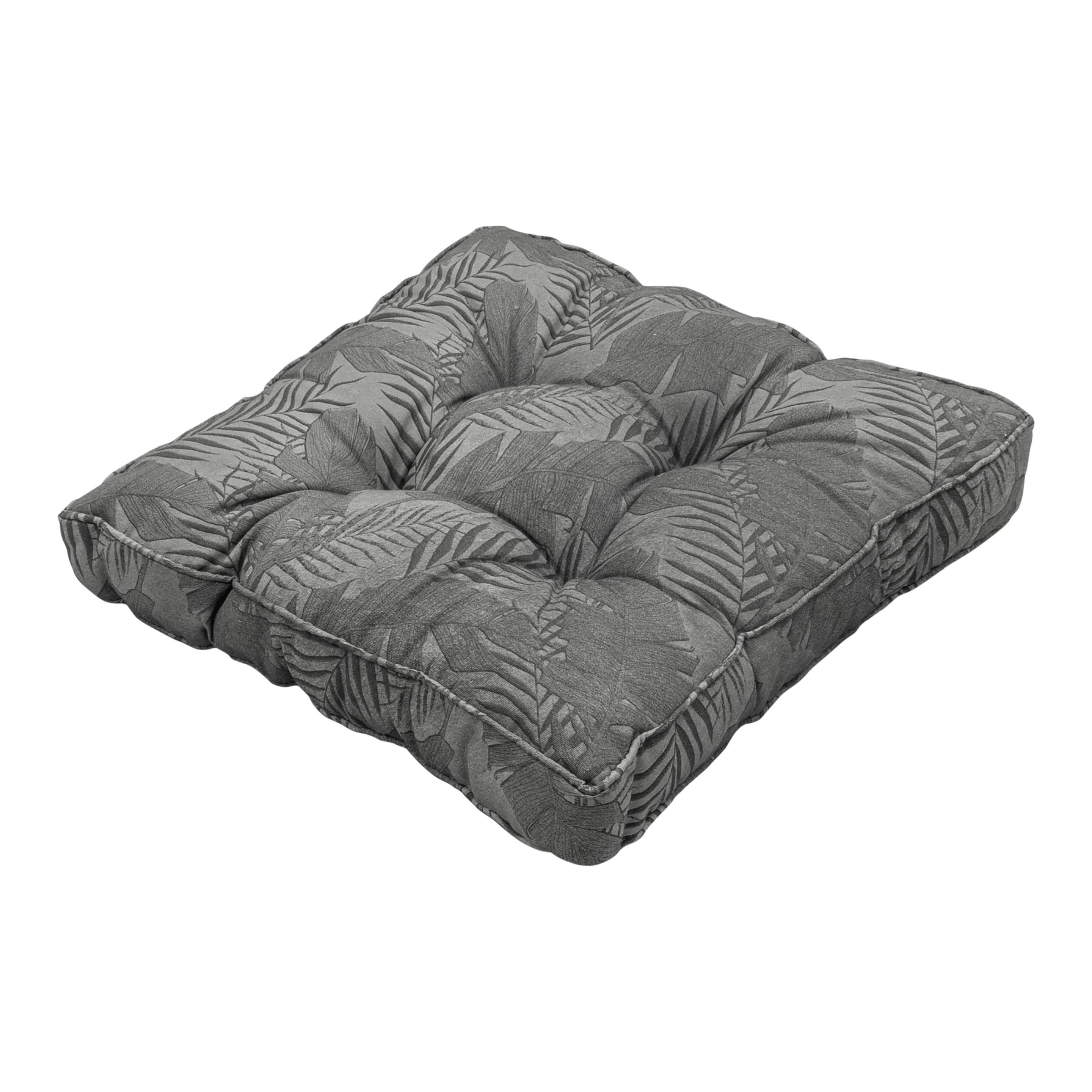 Madison Ruiz Grey 47x47 Sitzkissen