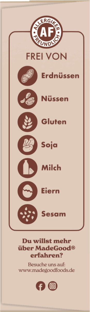Müsliriegel, Granola Schokoladenstückchen (6 Stück), 144 g