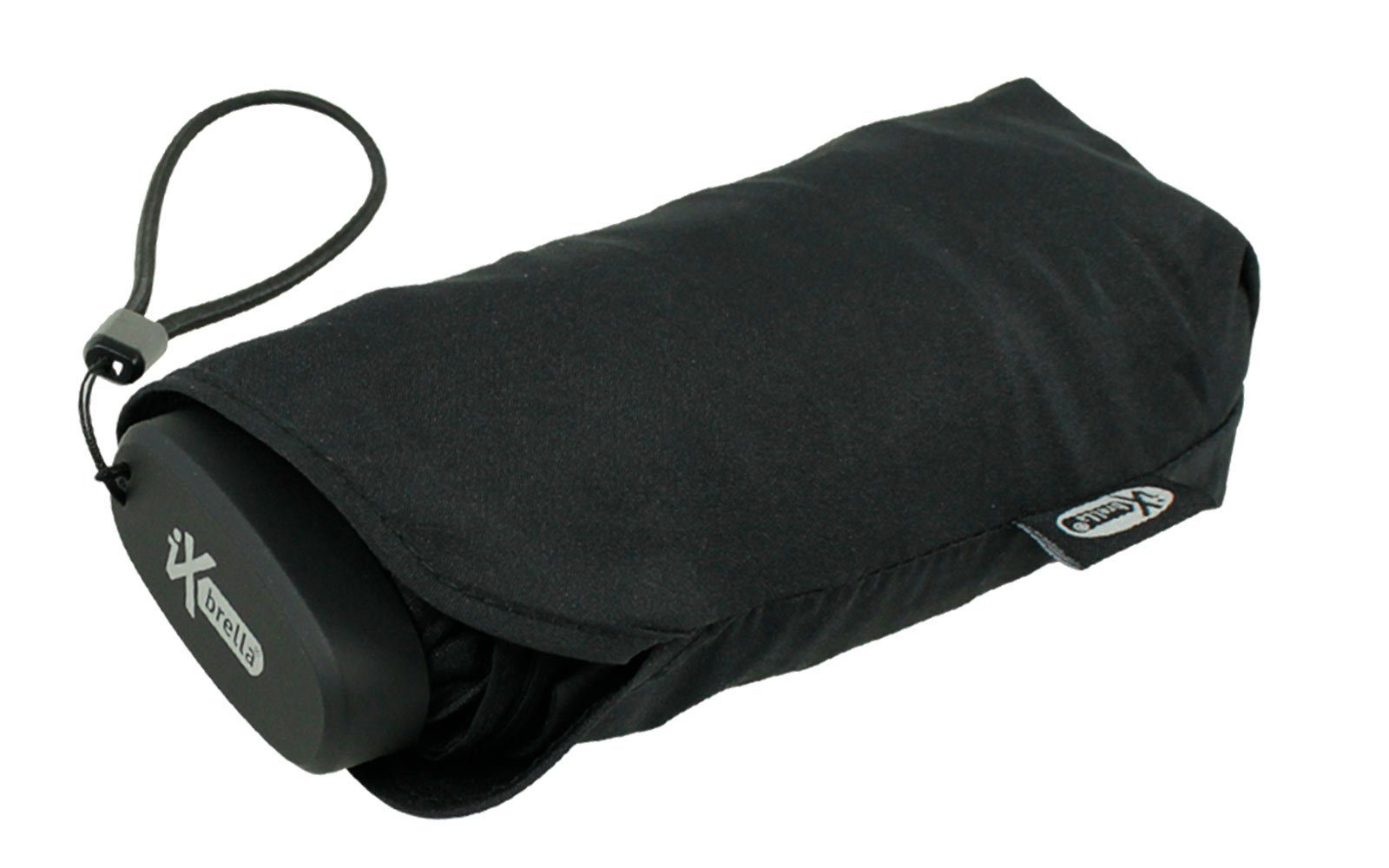 iX-brella Taschenregenschirm Ultra Mini 15 cm winziger Schirm im Handy Format, ultra-klein