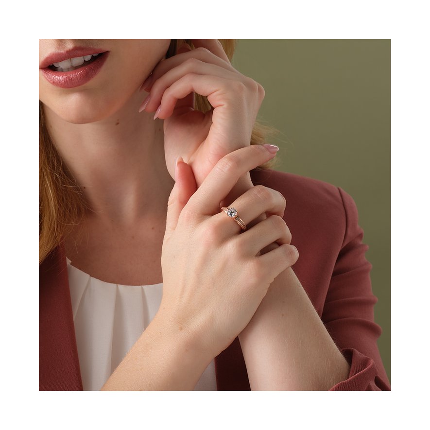 JETTE Damenring DIAMOND