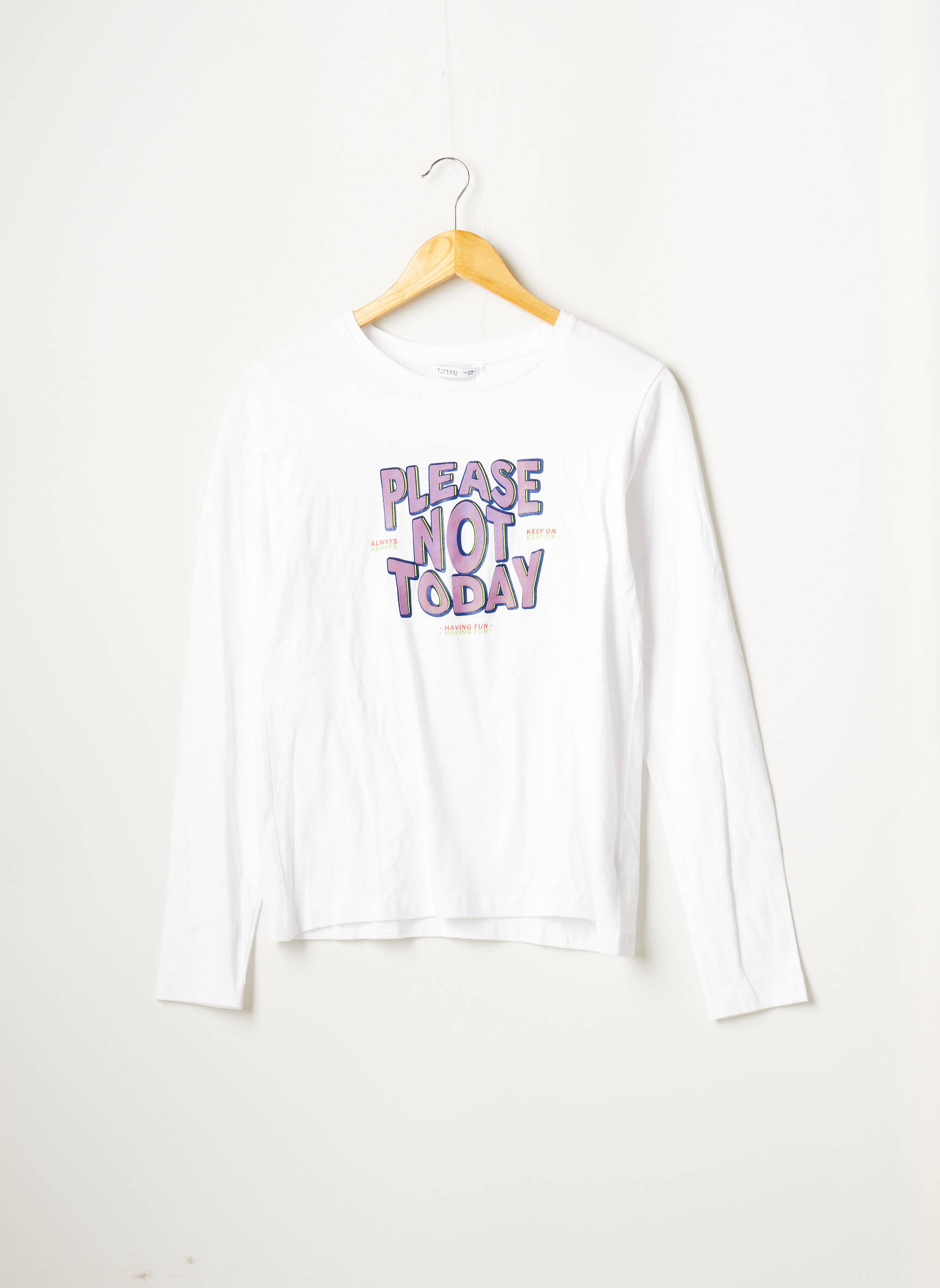 Tiffosi Tshirts Fille couleur blanc