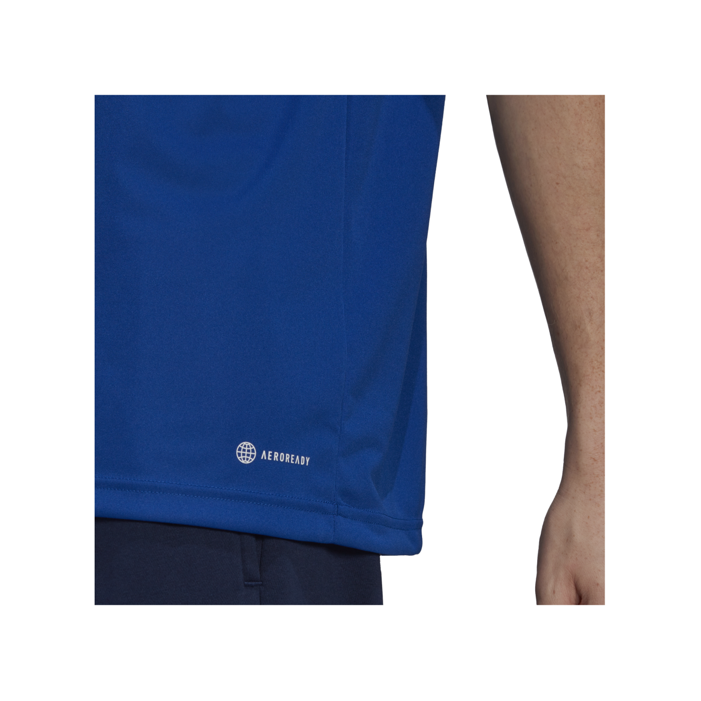 adidas Entrada 22 Poloshirt Blau Weiss