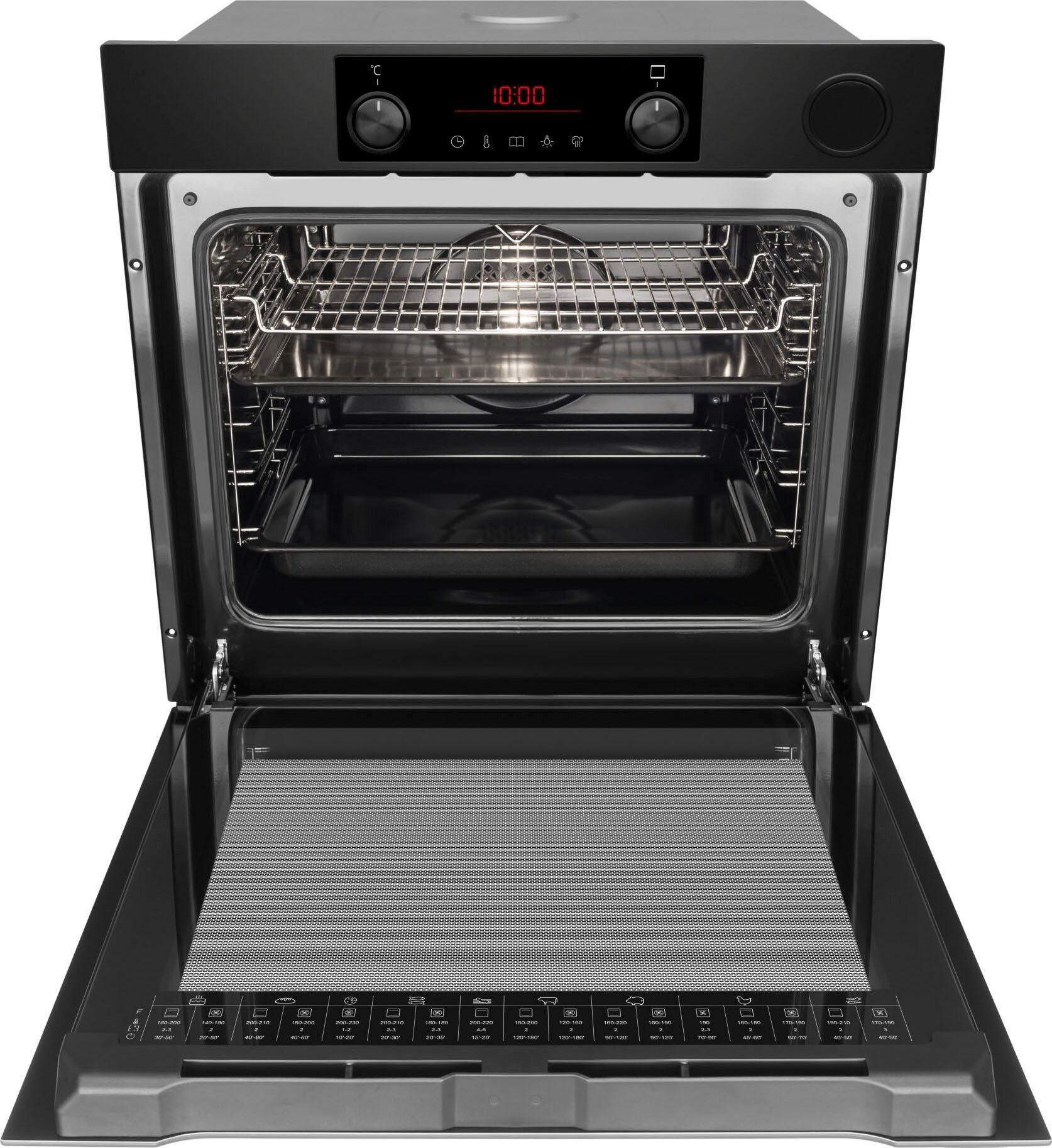 Amica Dampfbackofen EBSX 949 660 SM, mit Teleskopauszug nachrüstbar, Steam Clean