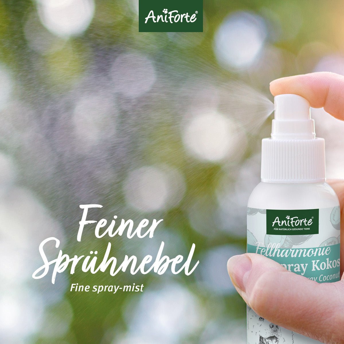 Aniforte Fellpflege Aniforte Pflegespray Kokos Fellharmonie 200 ml