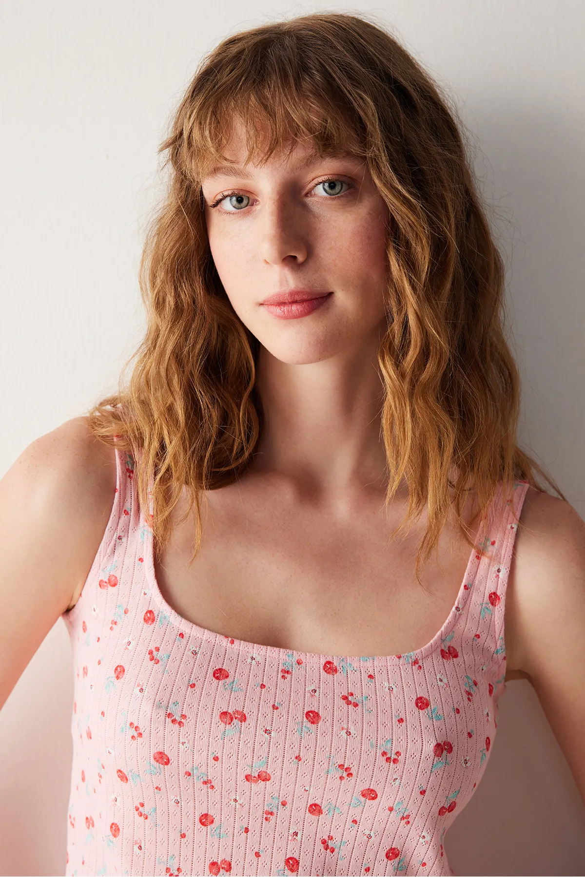 Penti  Pyjama-Set mit Shorts in Pink von Cherries Pointel