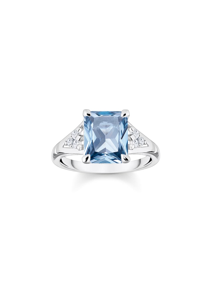 Thomas Sabo Ring in silber, blau günstig kaufen