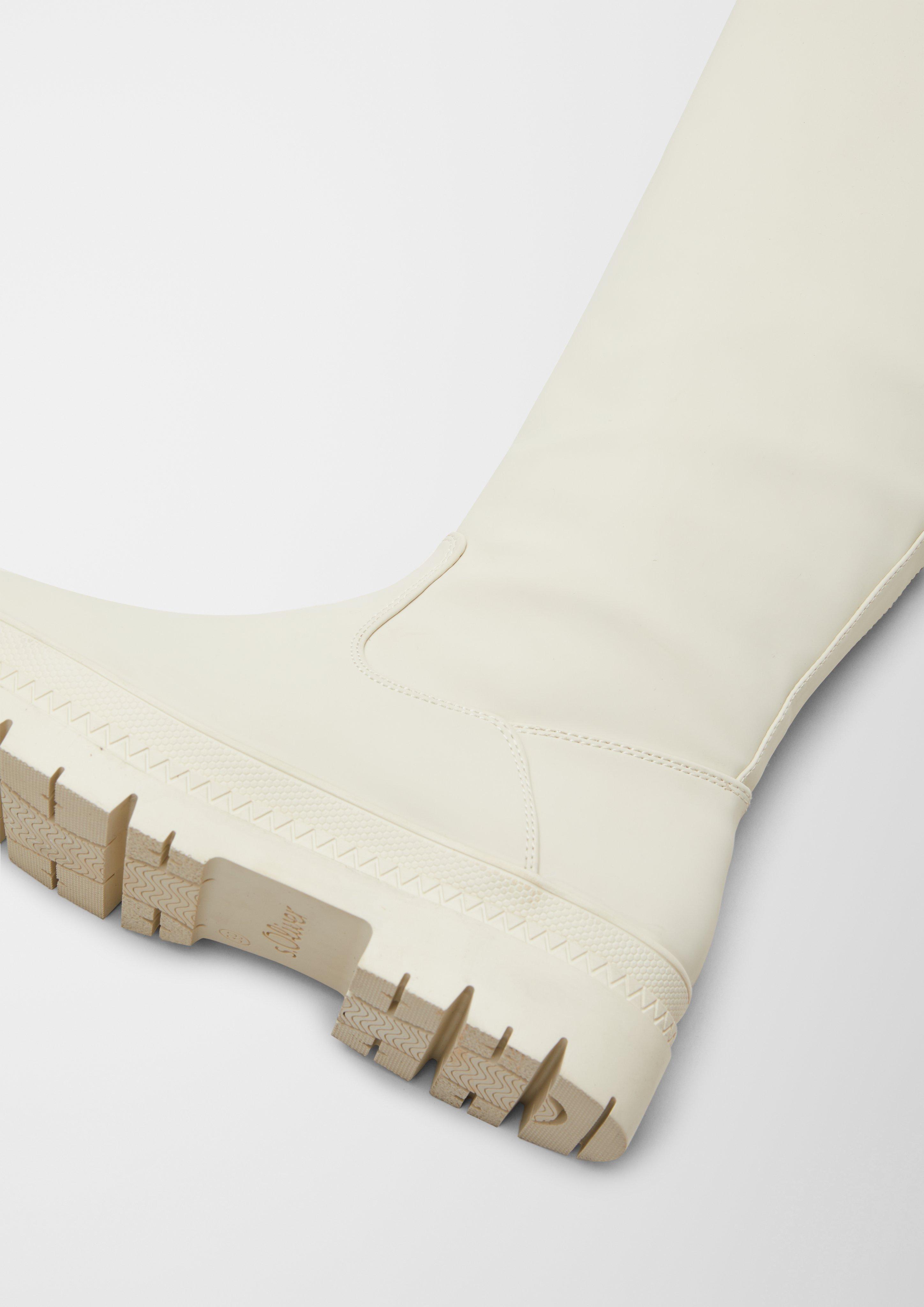 Stiefel in Leder-Optik  6006551-462