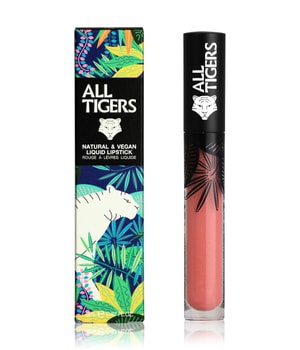 All Tigers Natural & Vegan Liquid Lipstick-8 ml