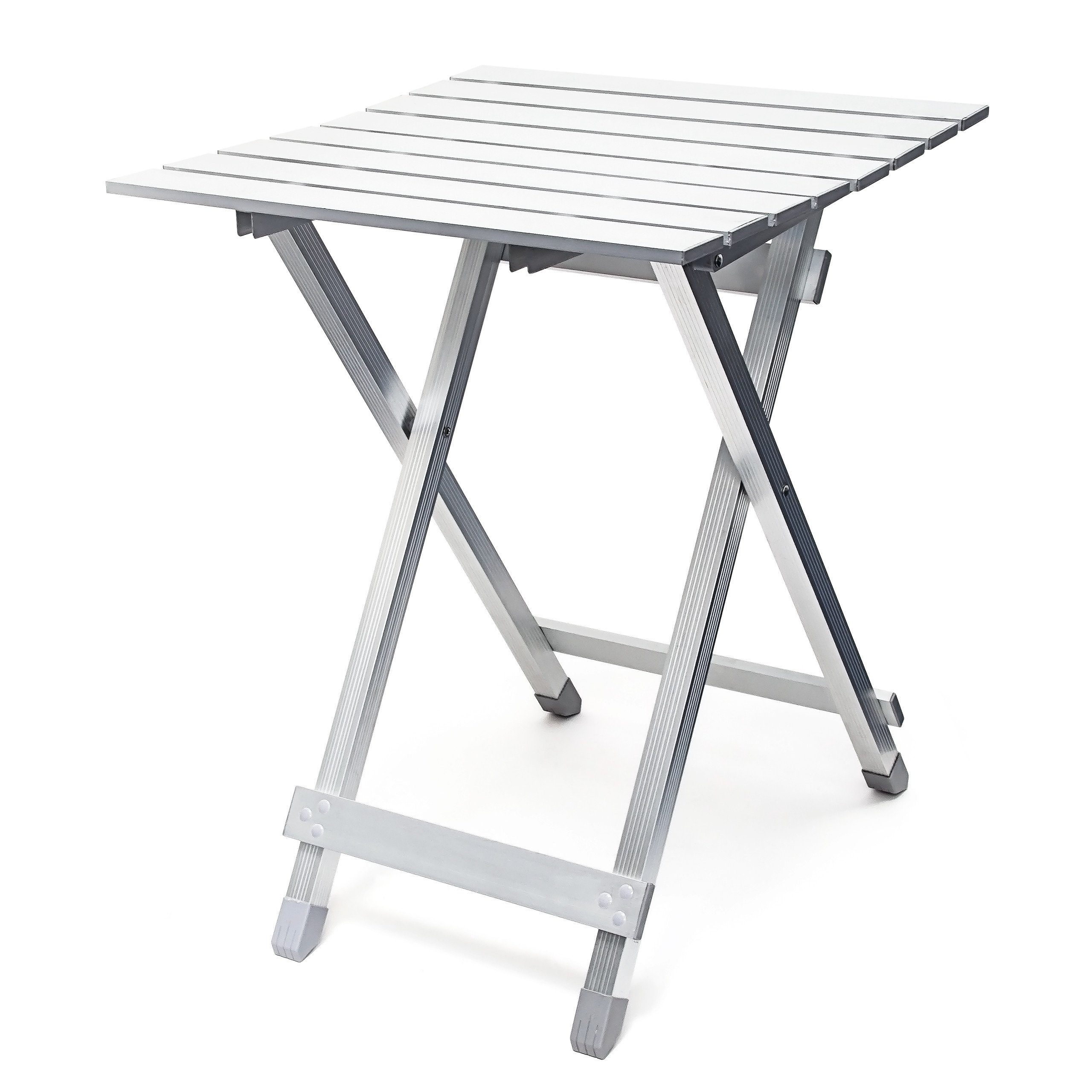 relaxdays Klapptisch Klapptisch Aluminium 49,5 cm klein