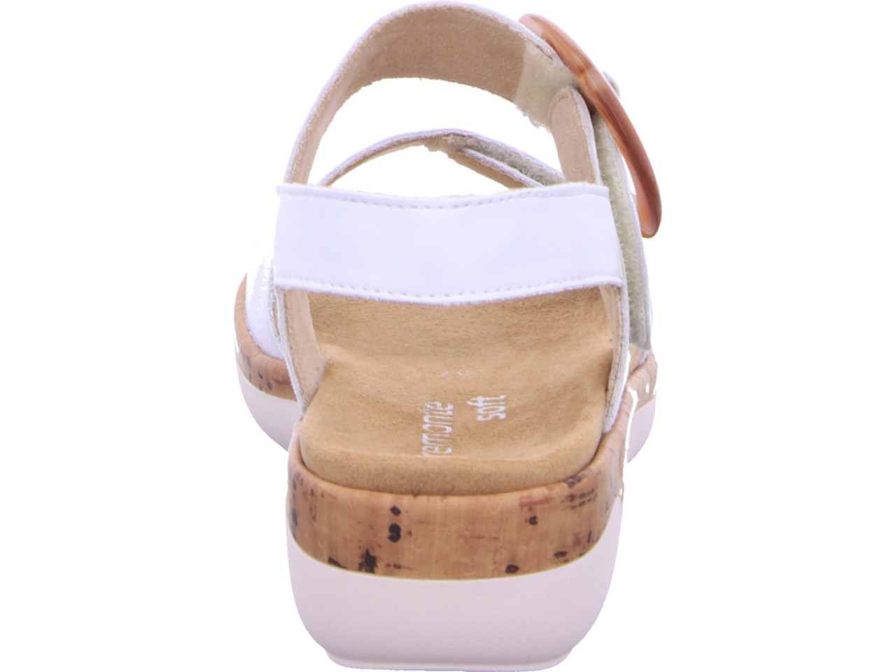 REMONTE Komfort Sandalen weiss