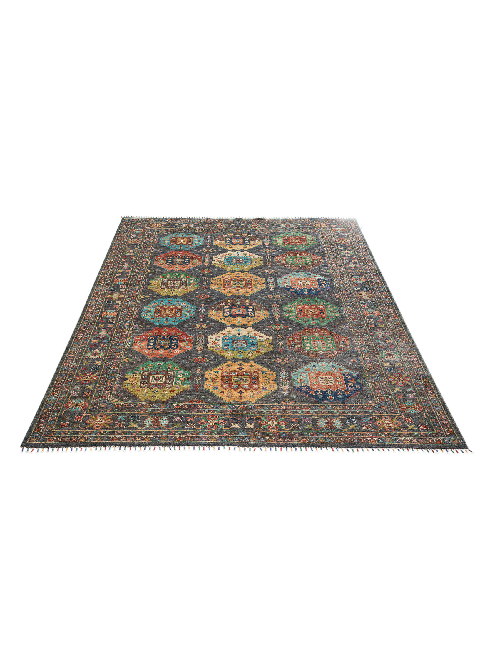Kazak Ghazni ca. 208 x 314 cm, Unikat / Einzelstück