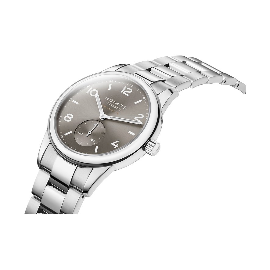 Nomos Glashütte Unisexuhr Club Sport neomatik 39 Smoke