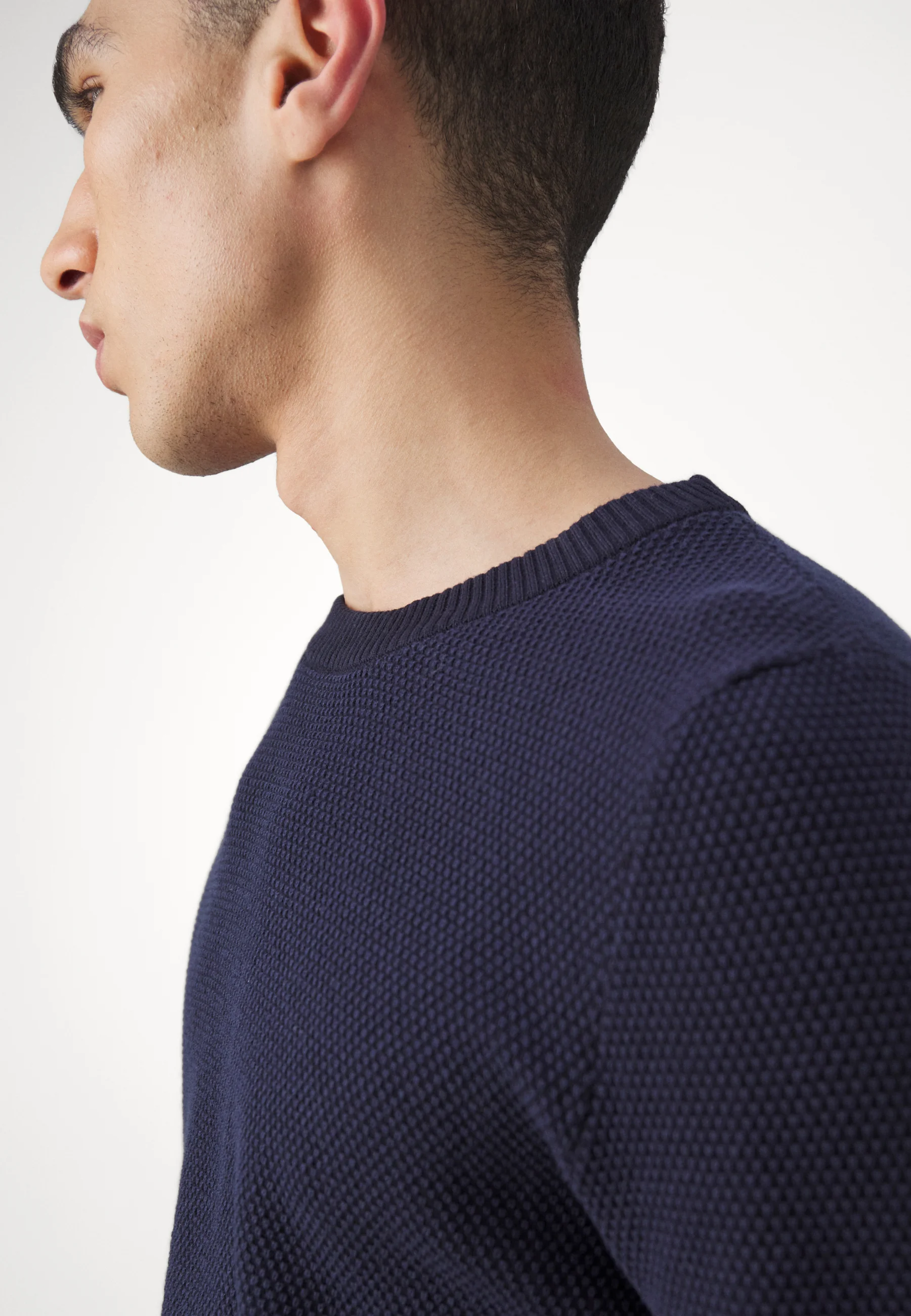 Suéter SLHMAX STRUCTURE CREW NECK de Selected Homme