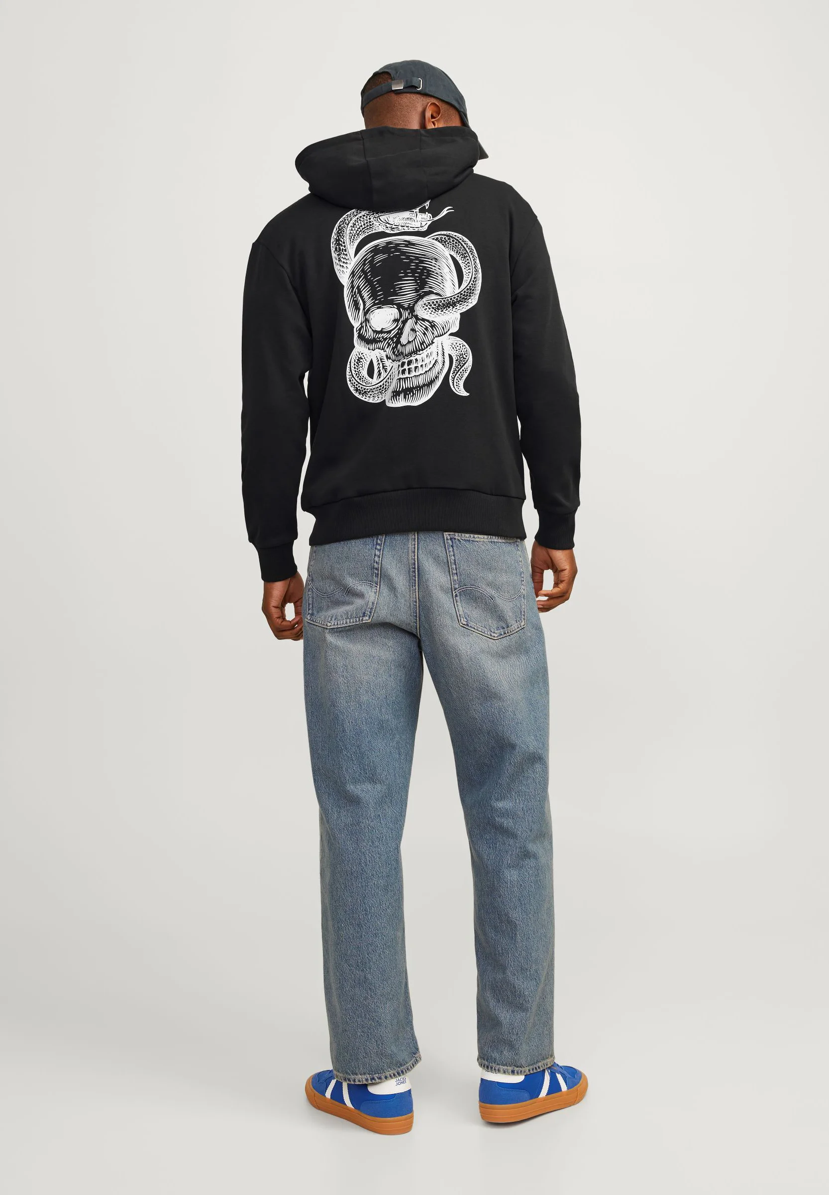 Jack & Jones JORSNAKESKULL ZIP UNISEX - Sudadera con cremallera